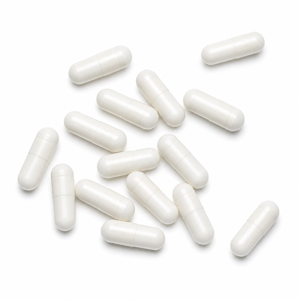 Vespera capsules, plain white, loose